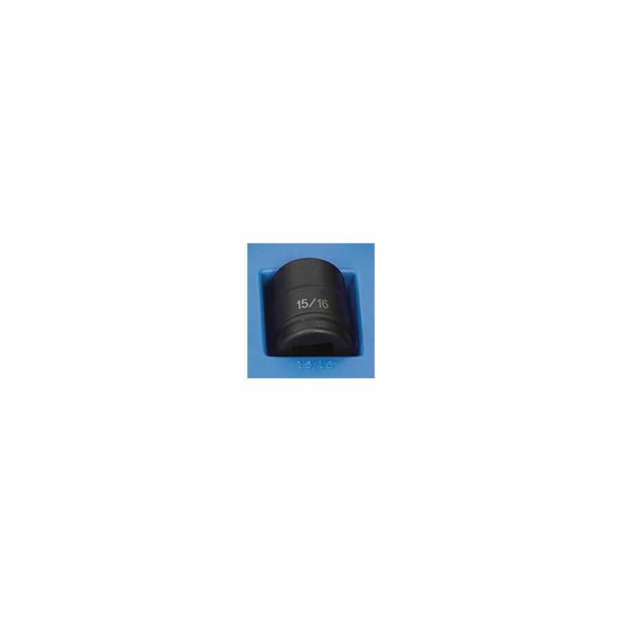 3/4" Drive x 15/16" Standard Impact Socket
