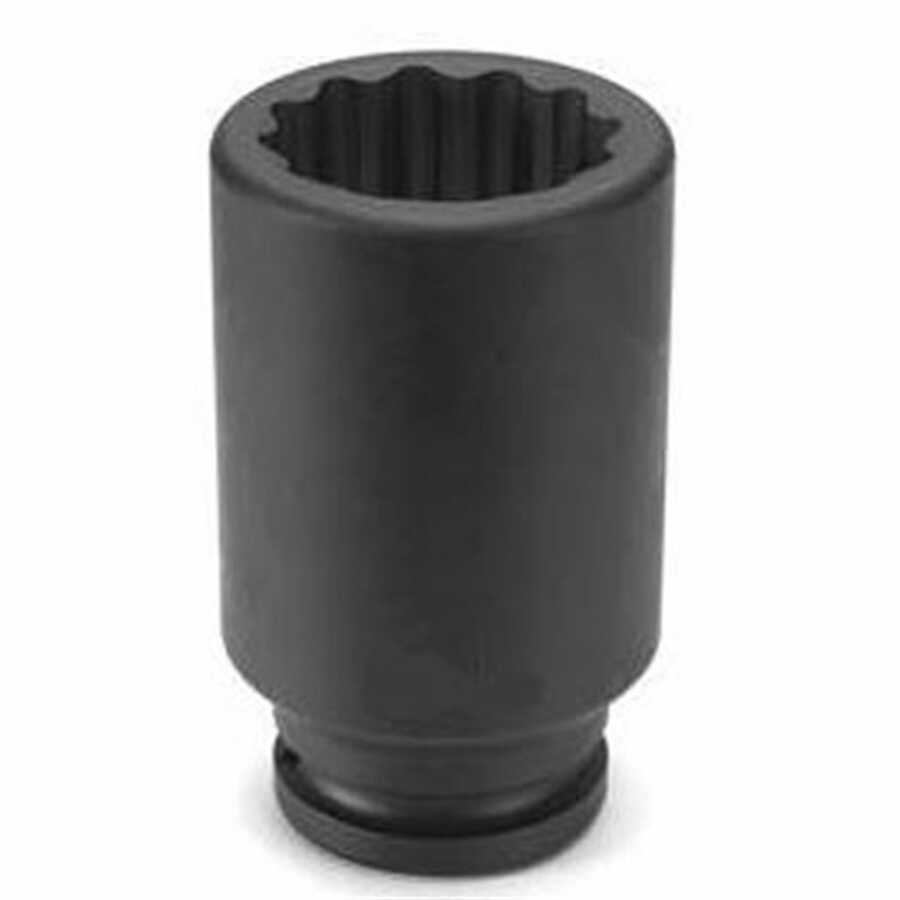 3/4 Inch 12 Point Deep Standard Impact Socket 1 Inch