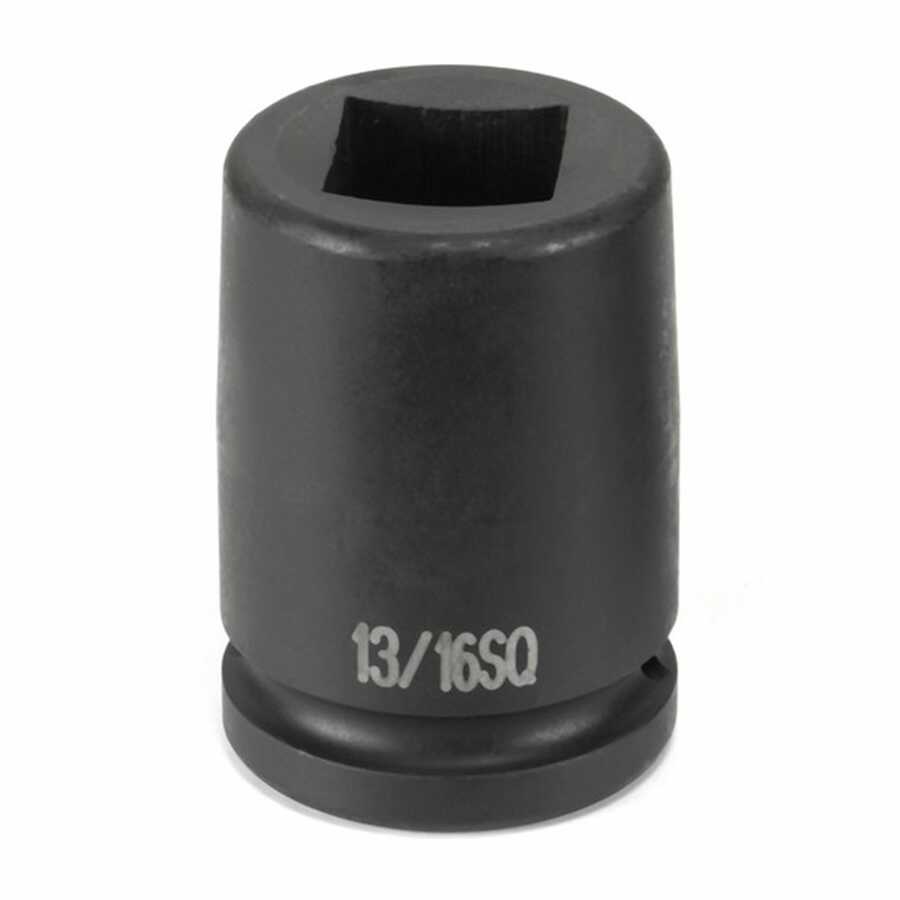 3/4" Drive x 13/16" Square - 4 Point Impact Socket