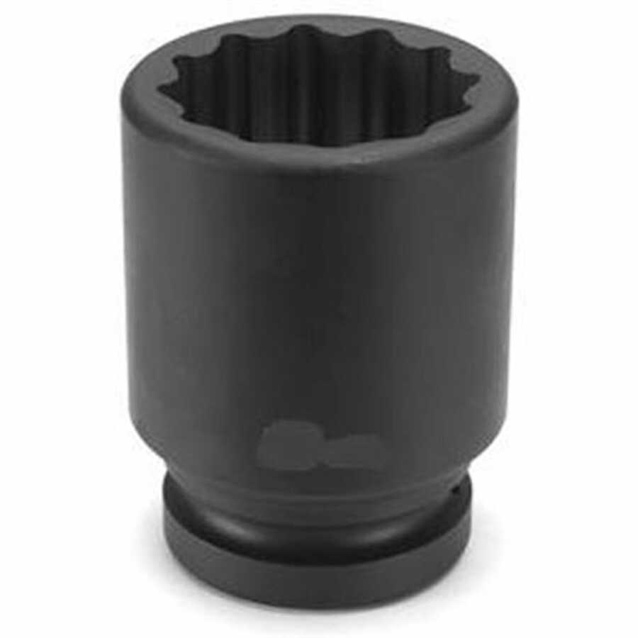 1" Drive x 105mm Deep - 12 Point Impact Socket