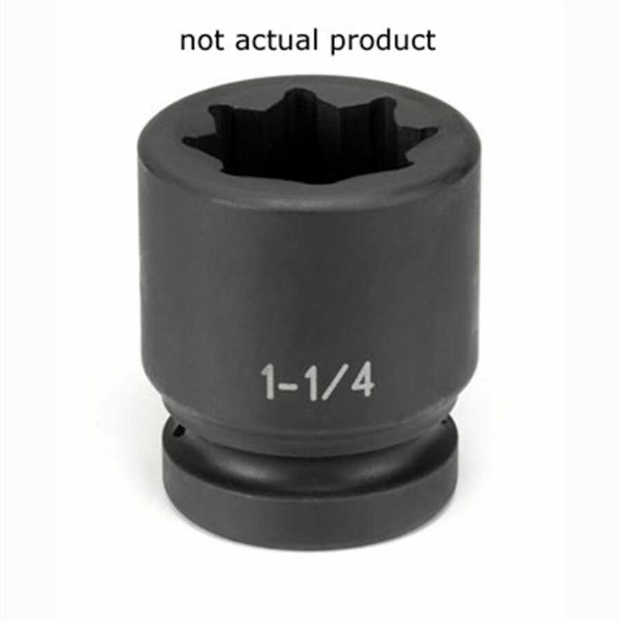 1" Drive x 1-3/16" Standard - 8 Point Impact Socket
