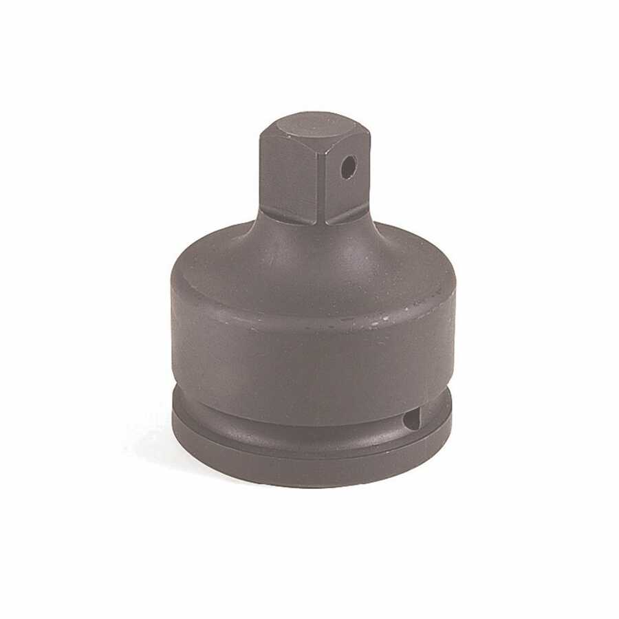 1-1/2" Female x 1" Male Adapter w/ Pin Hole