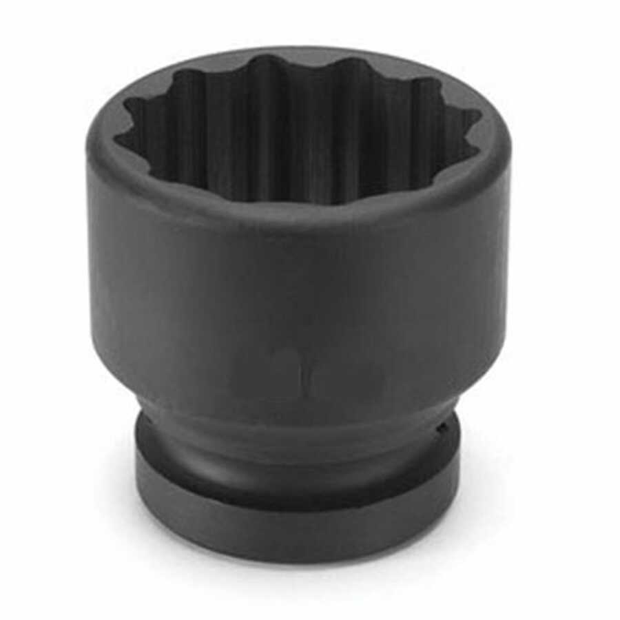 1-1/2" Drive x 100mm Standard - 12 Point Metric Impact Socket