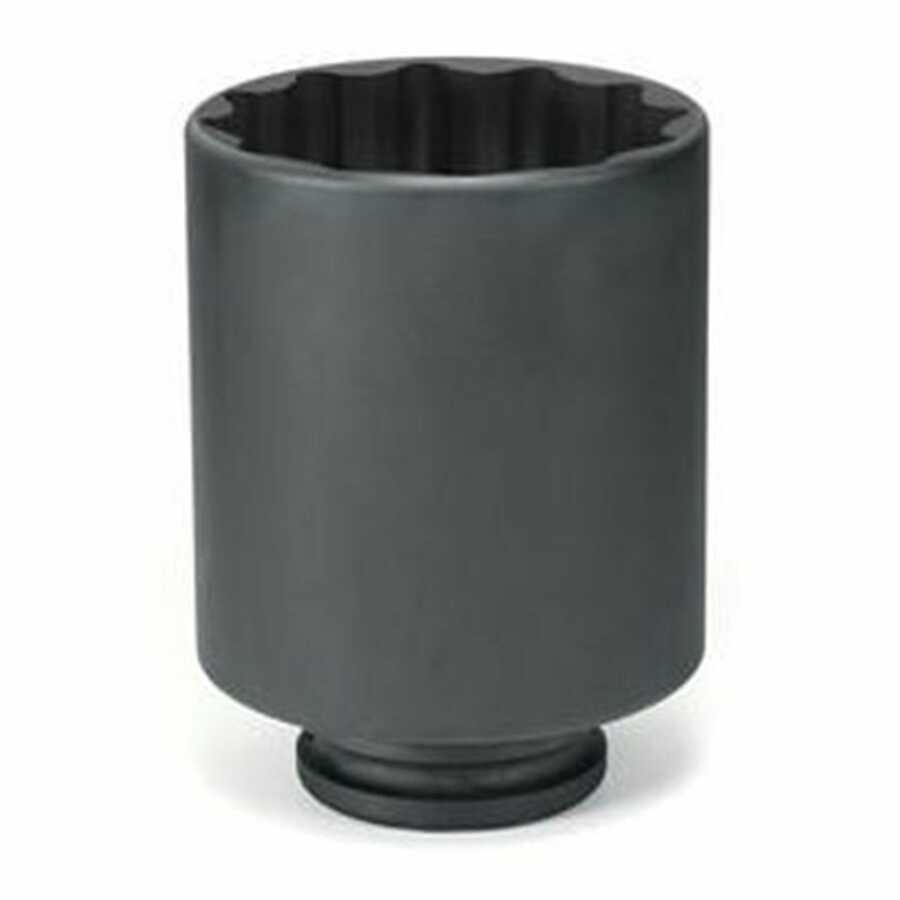 1-1/2" Drive x 3-13/16" Deep - 12 Point Impact Socket