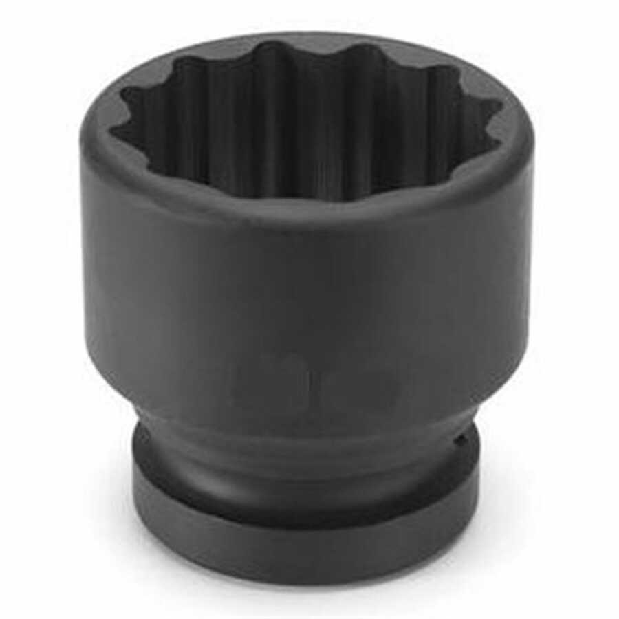 1-1/2" Drive x 6-1/2" Standard - 12 Point Impact Socket