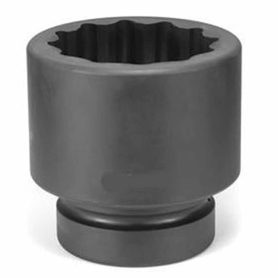 2-1/2 Inch Drive 12 Pt Std Fractional SAE Impact Socket 6 1/8 In