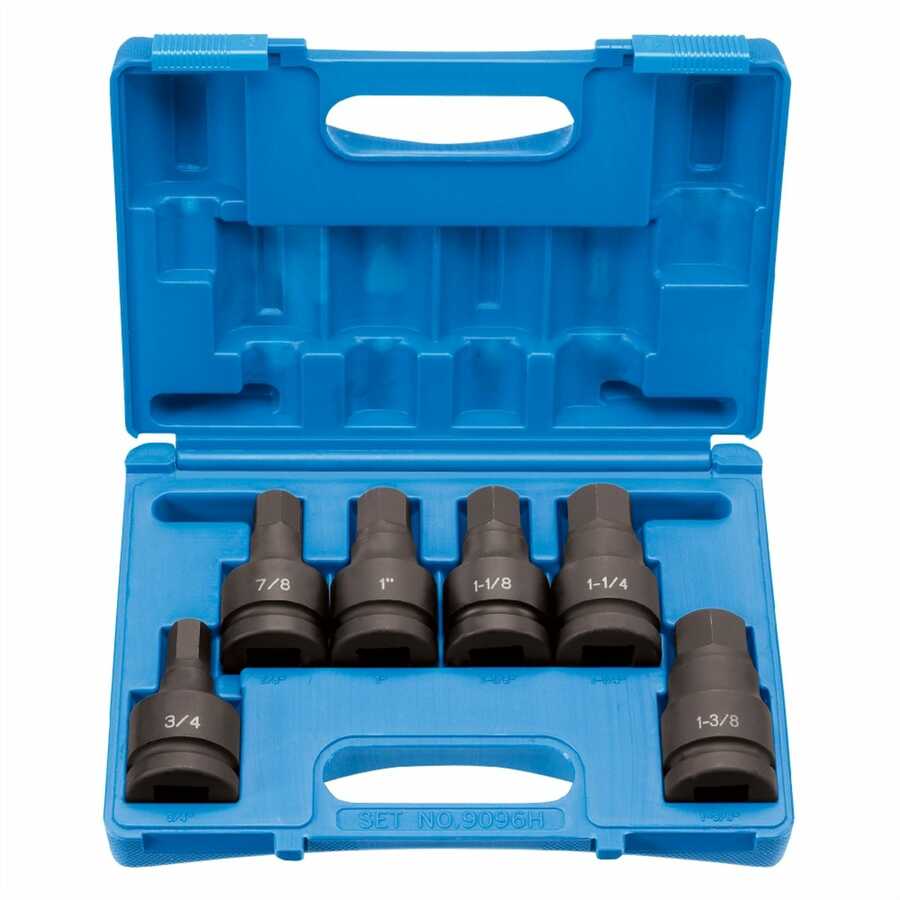 1 In Dr Fractional Hex Driver Set - 6-Pc