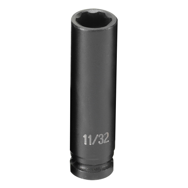 1/4" Surface Drive x 11/32" Deep Impact Socket