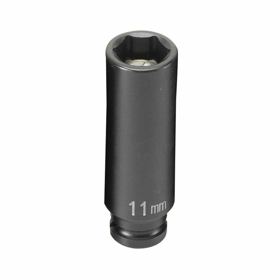 1/4" Surface Drive x 11mm Deep Magnetic Impact Socket