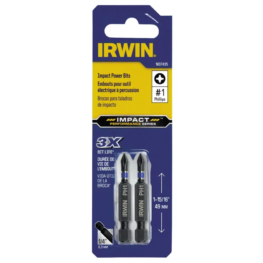 (image for) PWR BIT IMP #1PH X 2" 2CRD