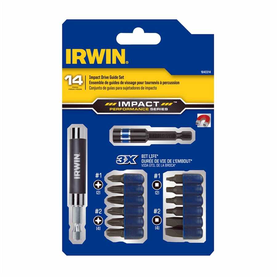 14PC IMPACT DRIVE GUIDE SET