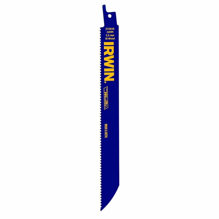 Recip Saw Blade 8" 10TPI 5Pk