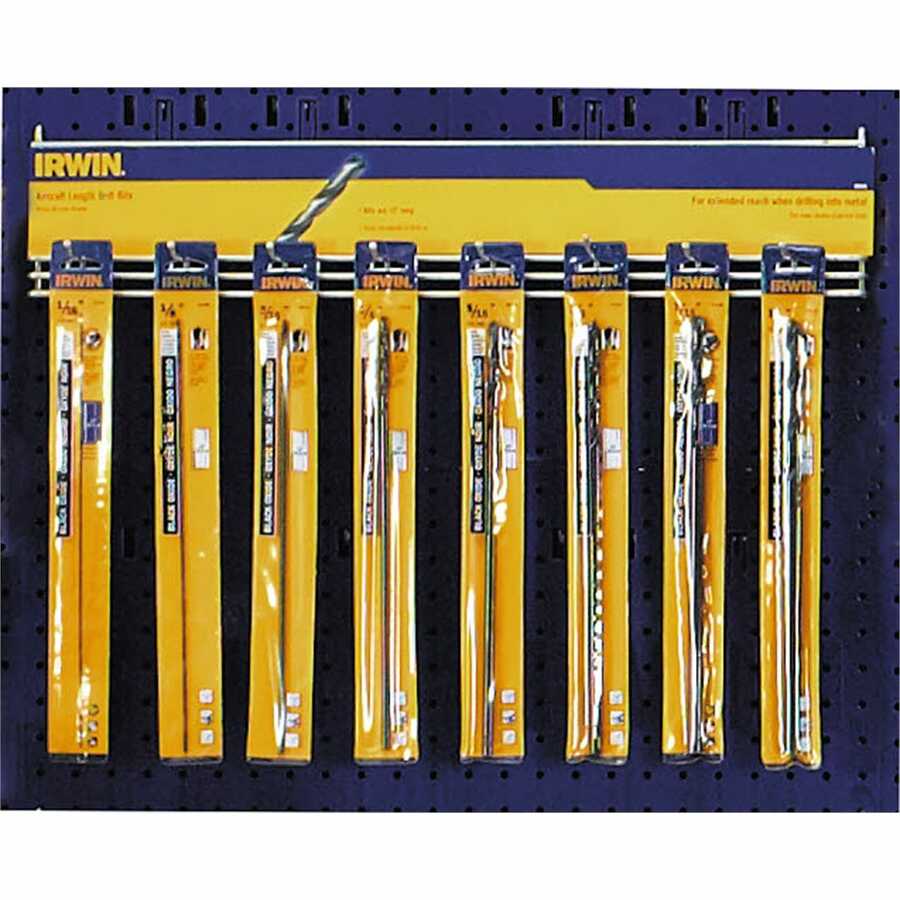 16 Piece Drill Bit Display