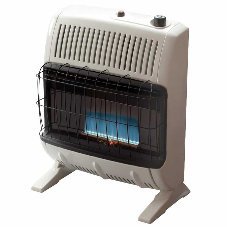 Vent-Free Blue Flame Gas Heat, 20K BTU, LP