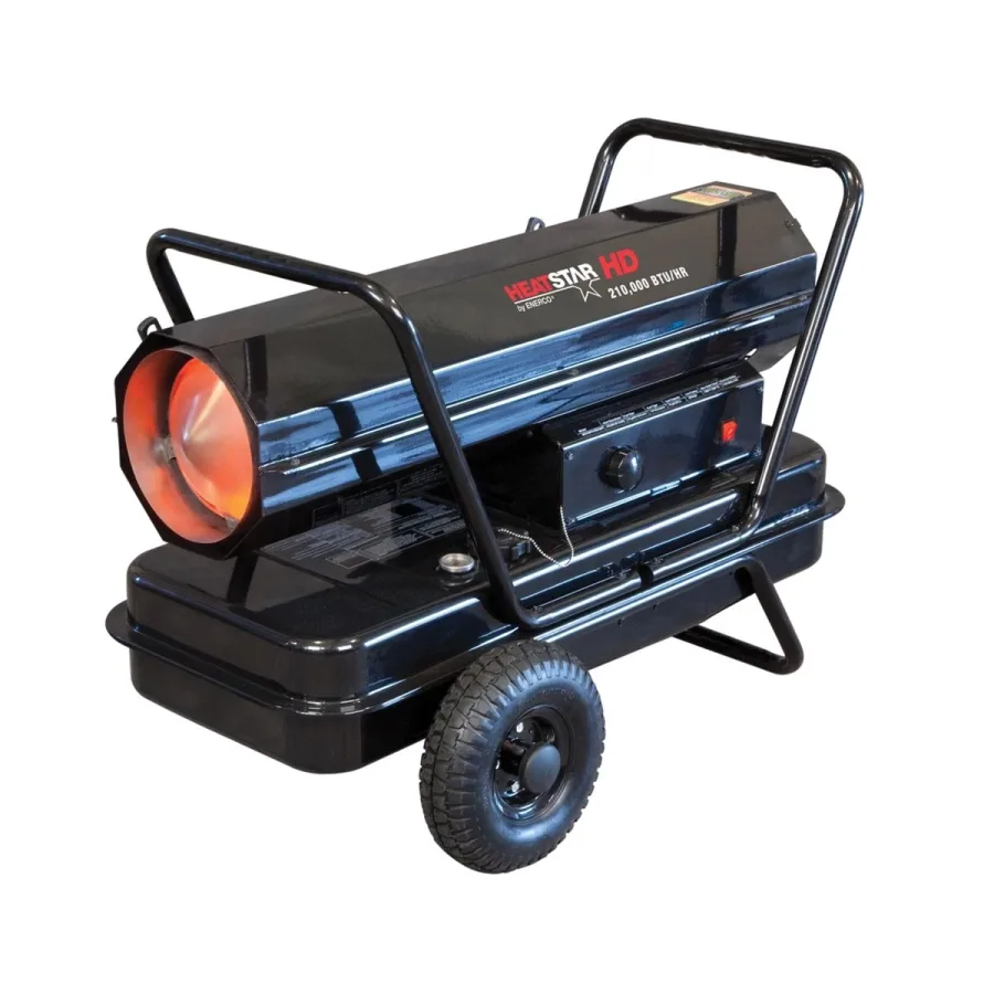 (image for) HD Kerosene Forced Air Heater, 210K BTU/HR