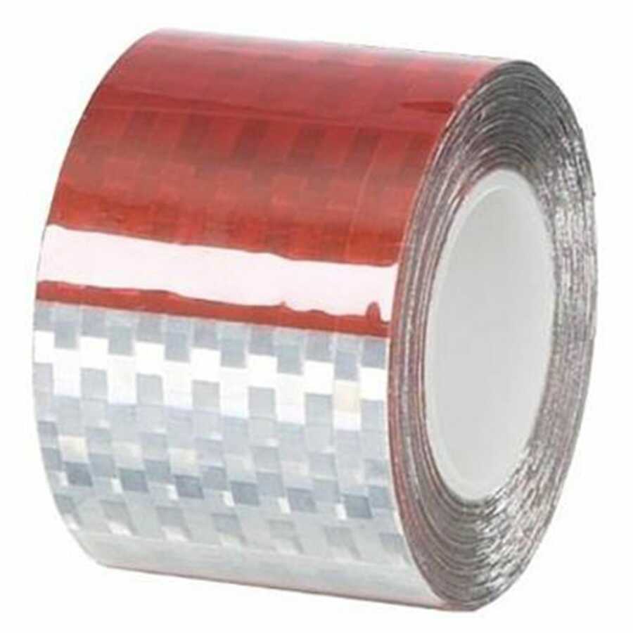Incom MFG | RE2450 | Red/Silver Reflective Tape DOT-C2 High Visibility Safety