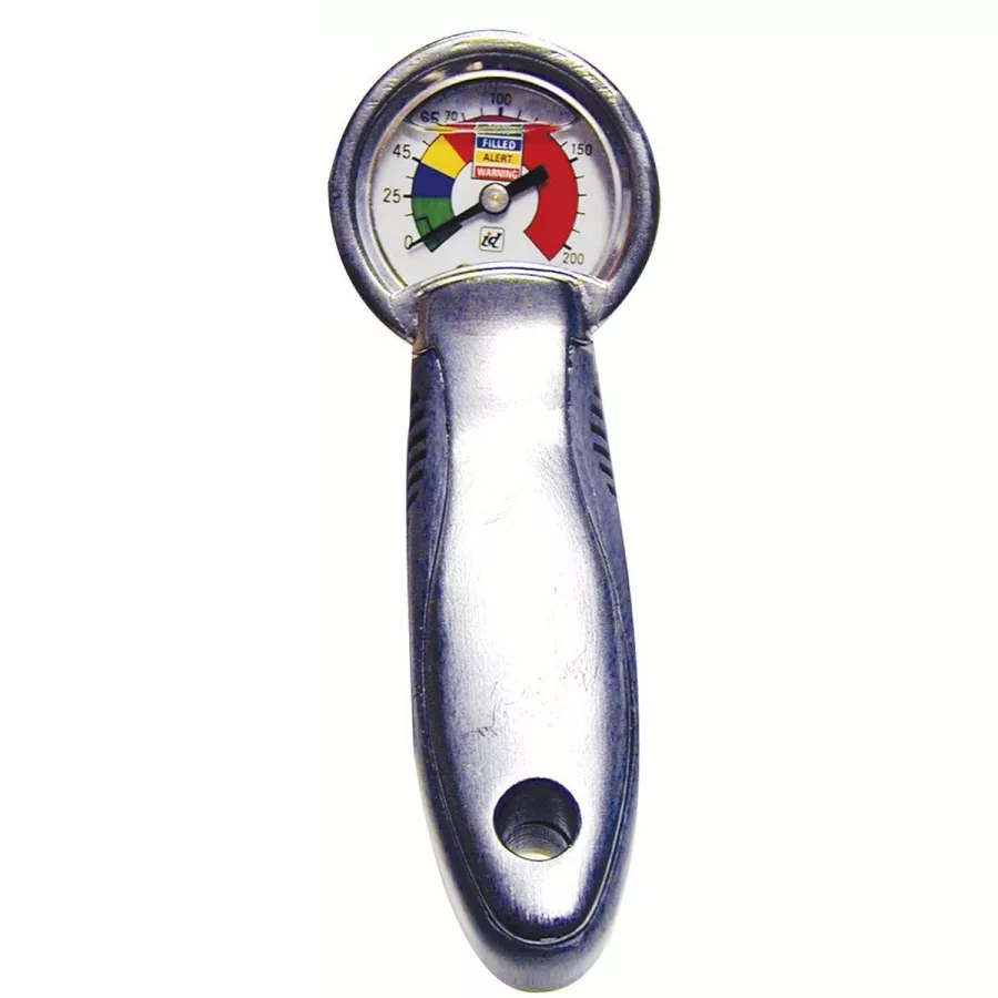 Heavy Duty EZ Pressure Check Gauge - R134a Heavy Duty EZ Pressure Check Gauge - R134a