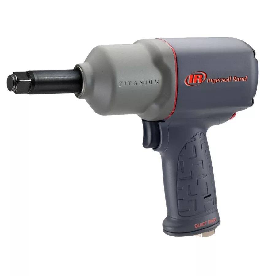 1/2 In Dr Titanium Quiet Tool Air Impact Wrench w/ 2 In Anvil