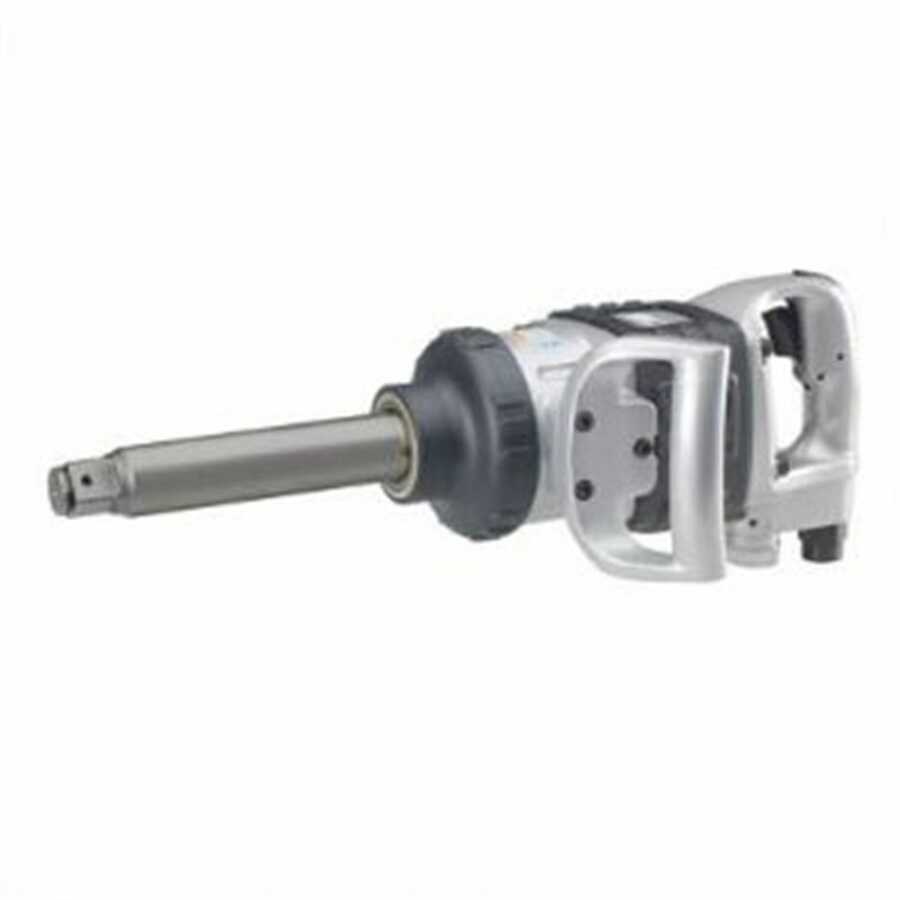 1" Inch #5 Spline Drive Air Impact Wrench w/ 6 In Ext Anvil