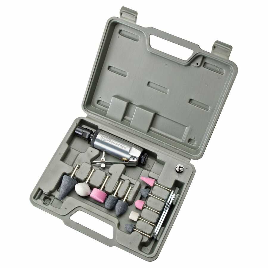 Straight Air Die Grinder Kit 0.25HP IRT307BK