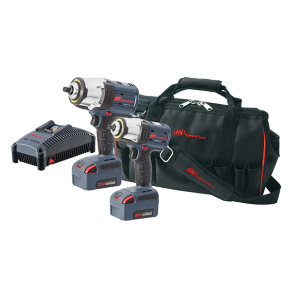 Ingersoll Rand | IQV20-K201 | Ingersoll Rand 20V Cordless Impact Wrench Combo Kit