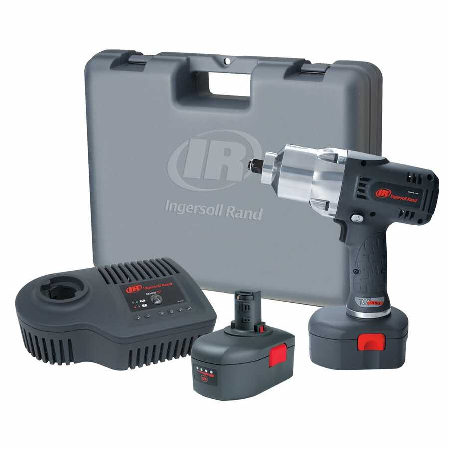 Li-Ion Battery and Case Ingersoll Rand W5130-K1 3/8-Inch Mid-Torque Impactool Kit with Charger 