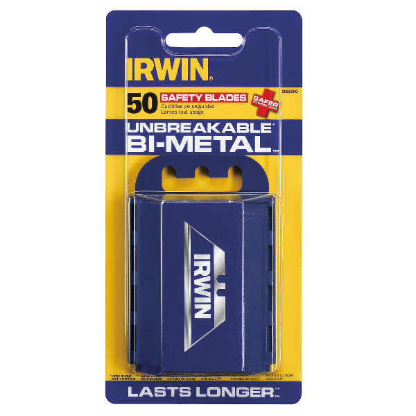 Irwin Titanium Utility Knife Blades 50-Pack Shatterproof