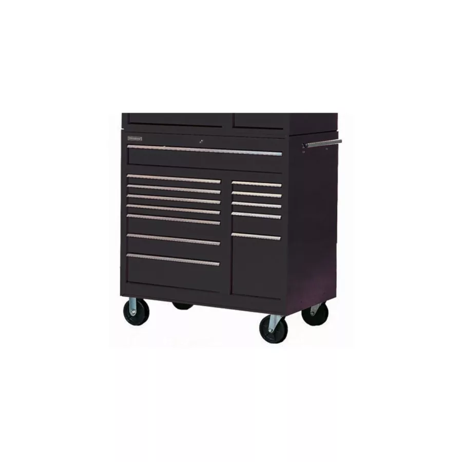 Pro 42 In Extra Deep 13-Drawer Cabinet - Black