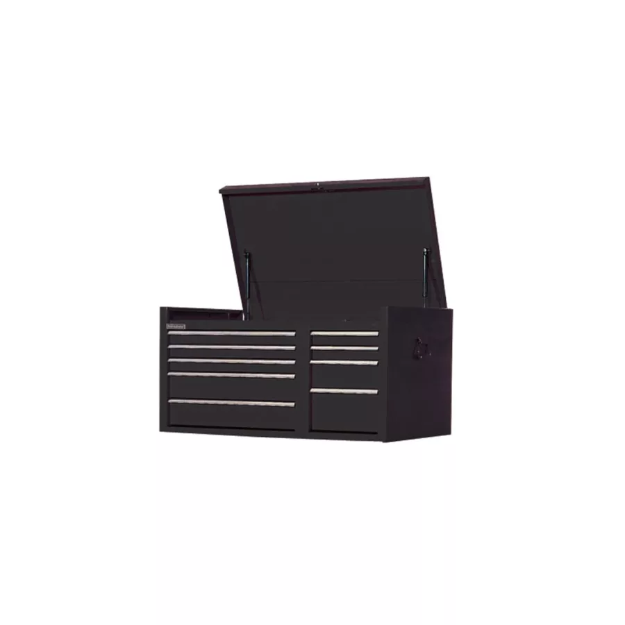 Super Pro 41x23 9-Drawer Top Chest - Black