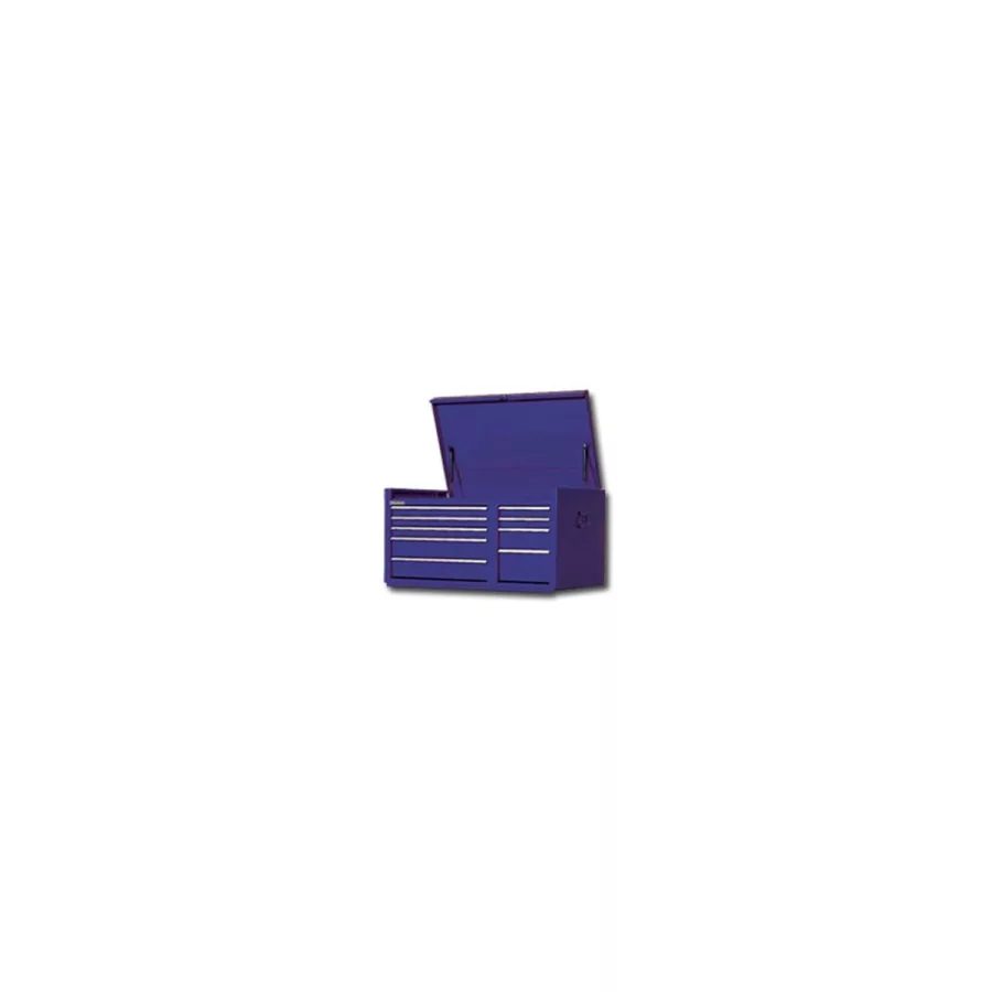 Super Pro 41x23 9-Drawer Top Chest - Blue