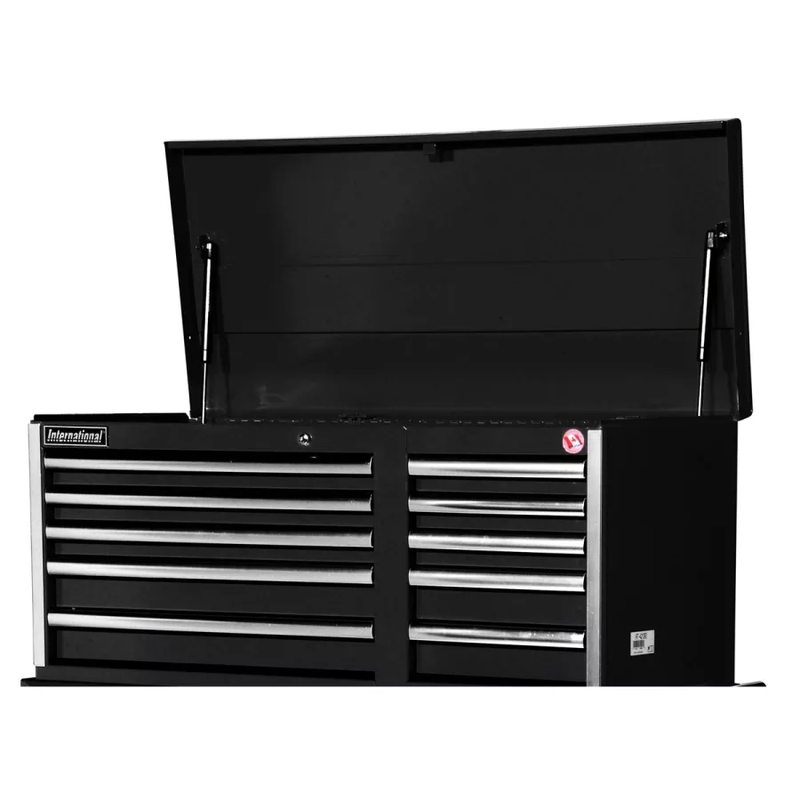 40"BLACK CHEST,10 DRAWER