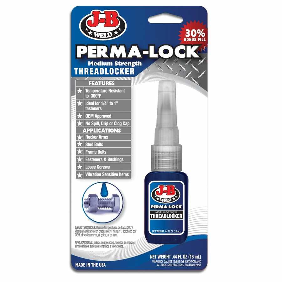J-B Weld Perma-Lock 13 Ml. Blue Threadlocker