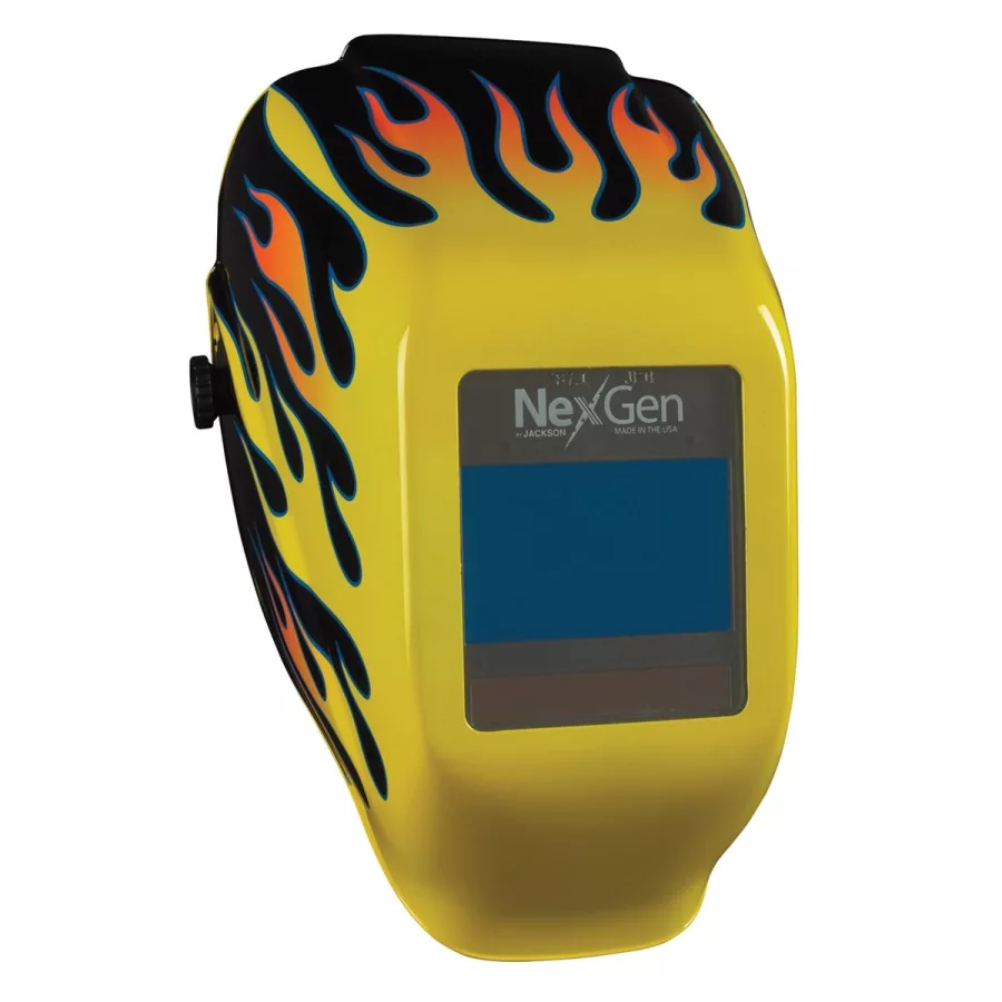 Halo X Yellow Flame NexGen Auto-Darkening Welding Helmet