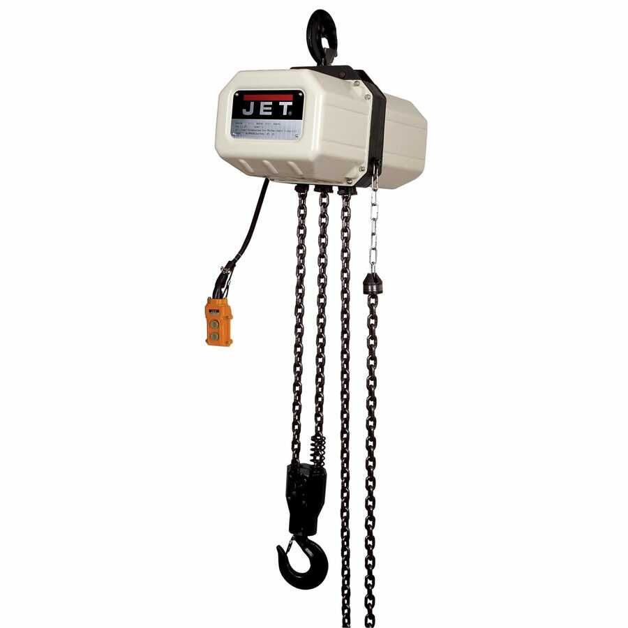 2SS-3C-15 2 Ton, 3 PH Electric Hoist with 15' Lift