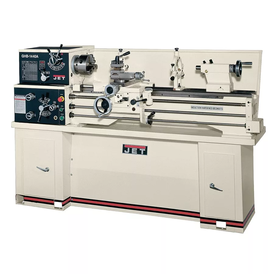 JET GHB-1440A BENCH LATHE W/ STAND JET GHB-1440A BENCH LATHE W/ STAND
