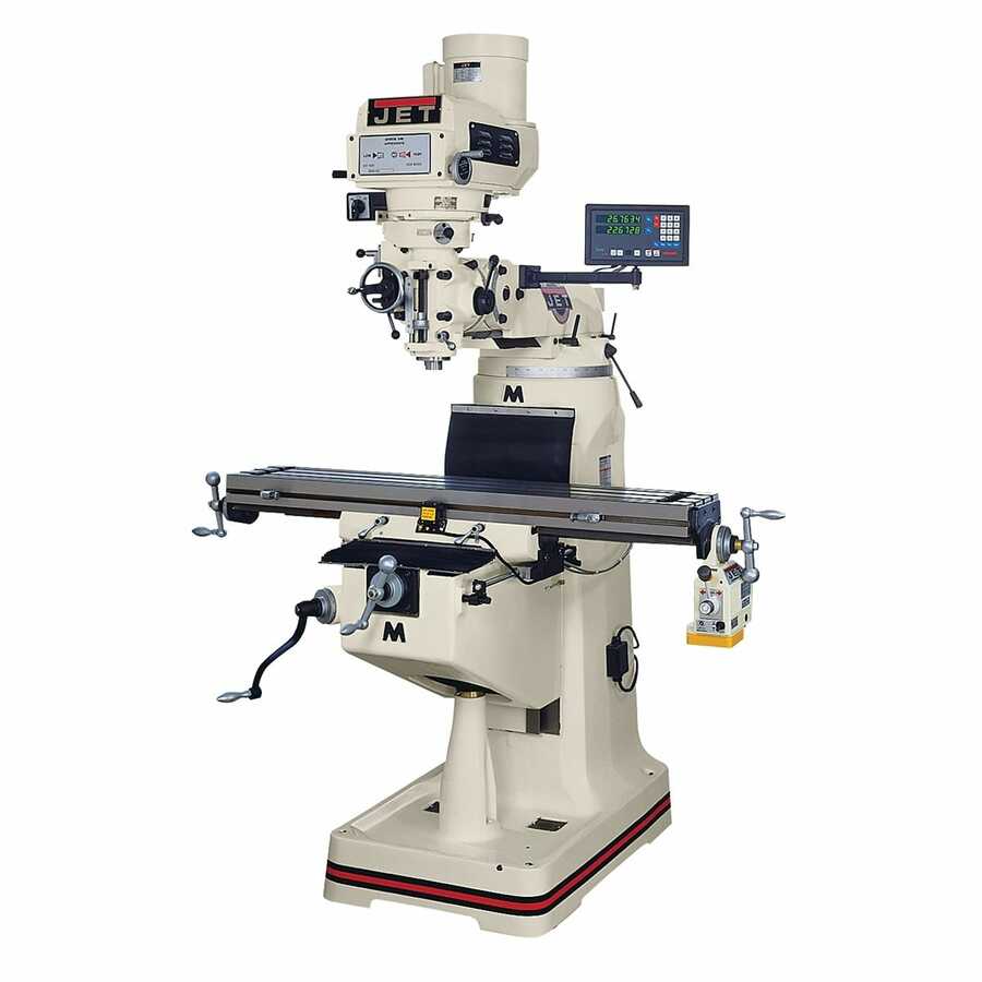 JTM4VS-1 Variable Speed Vertical Mill, 230V, 1PH, 2HP
