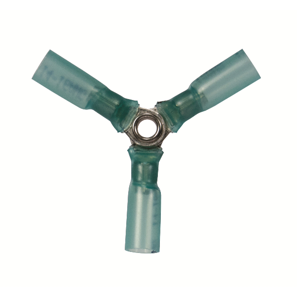 12-10 Cs 3 Way Connector Ylw