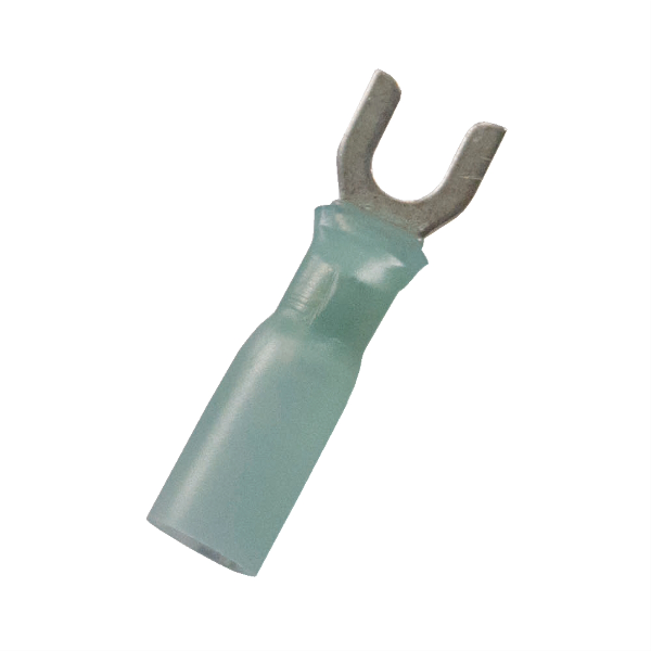 16-14 #10 BLUE CS HEAT SHRINK SPADE 10 PCS