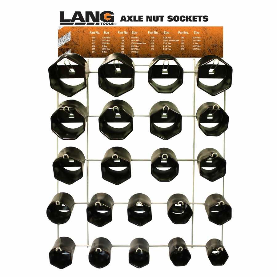 22 Piece Axle Nut Socket