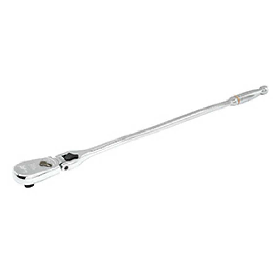 24" 1/2" Drive 90-Tooth Locking Flex Head Teardrop Ratchet