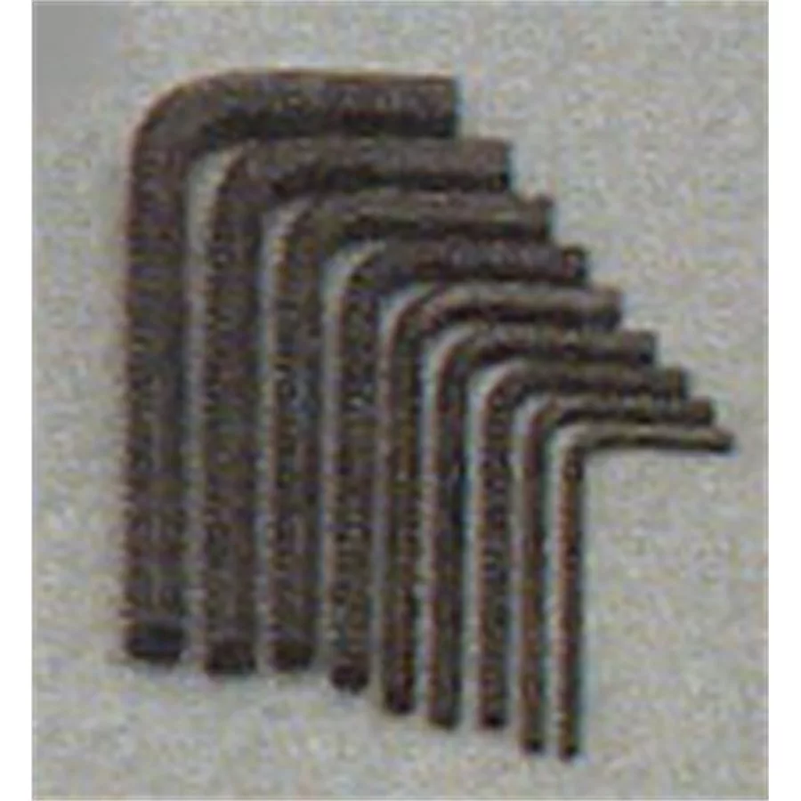 9 Pc SAE Hex Key Set