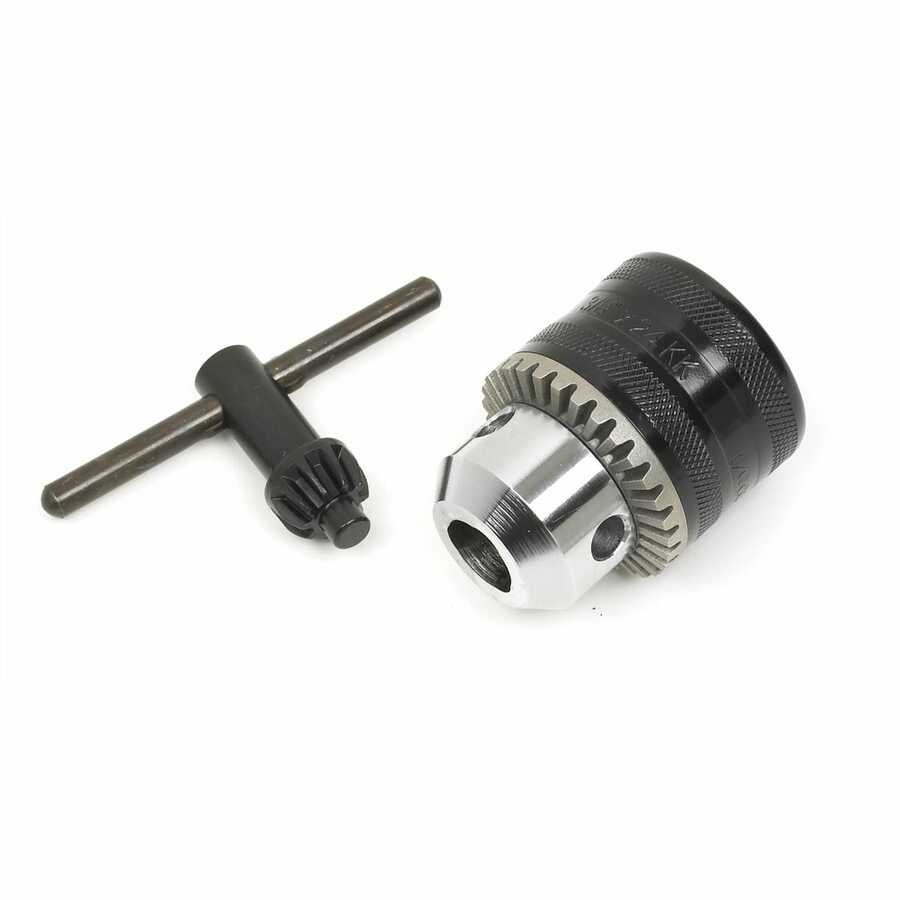 1/2 Inch Jacobs Multi-Craft Chuck and Key 3/8-24