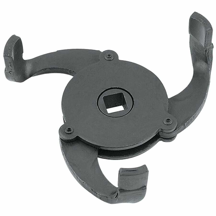 Universal 3-Jaw Oil Filter Wrench 2-1/2 to 3-3/4 Inch