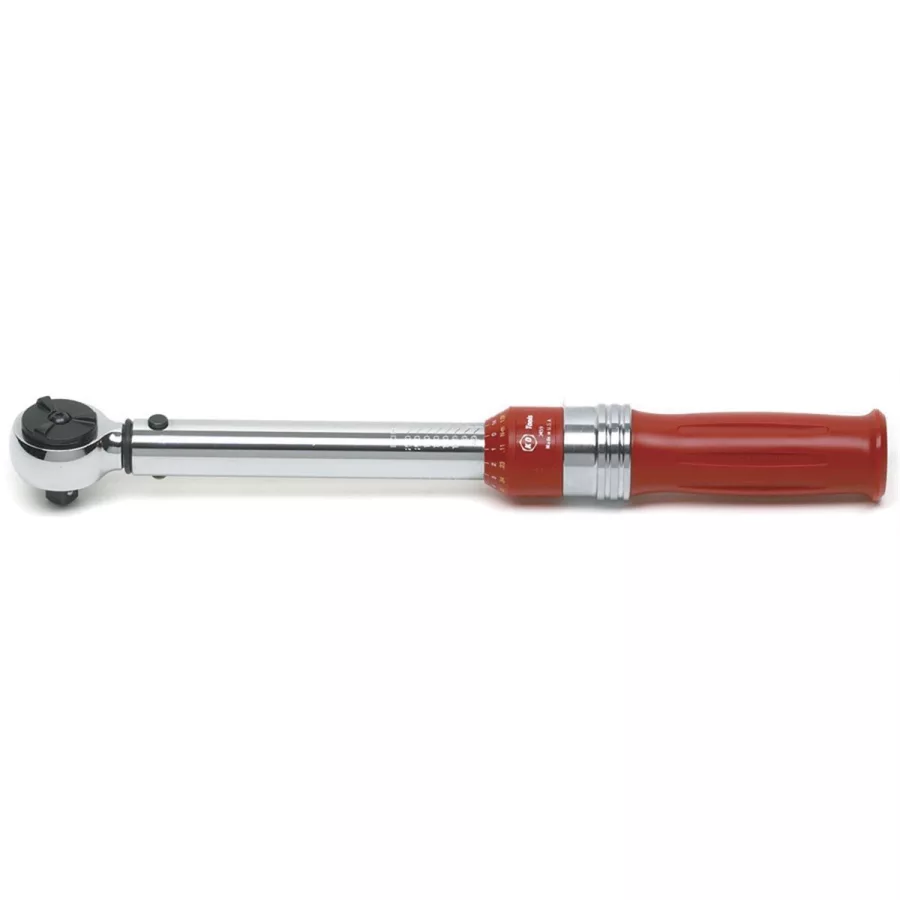 Micrometer Torque Wrench - 3/8 In Ratchet Dr - 25-250 in-l