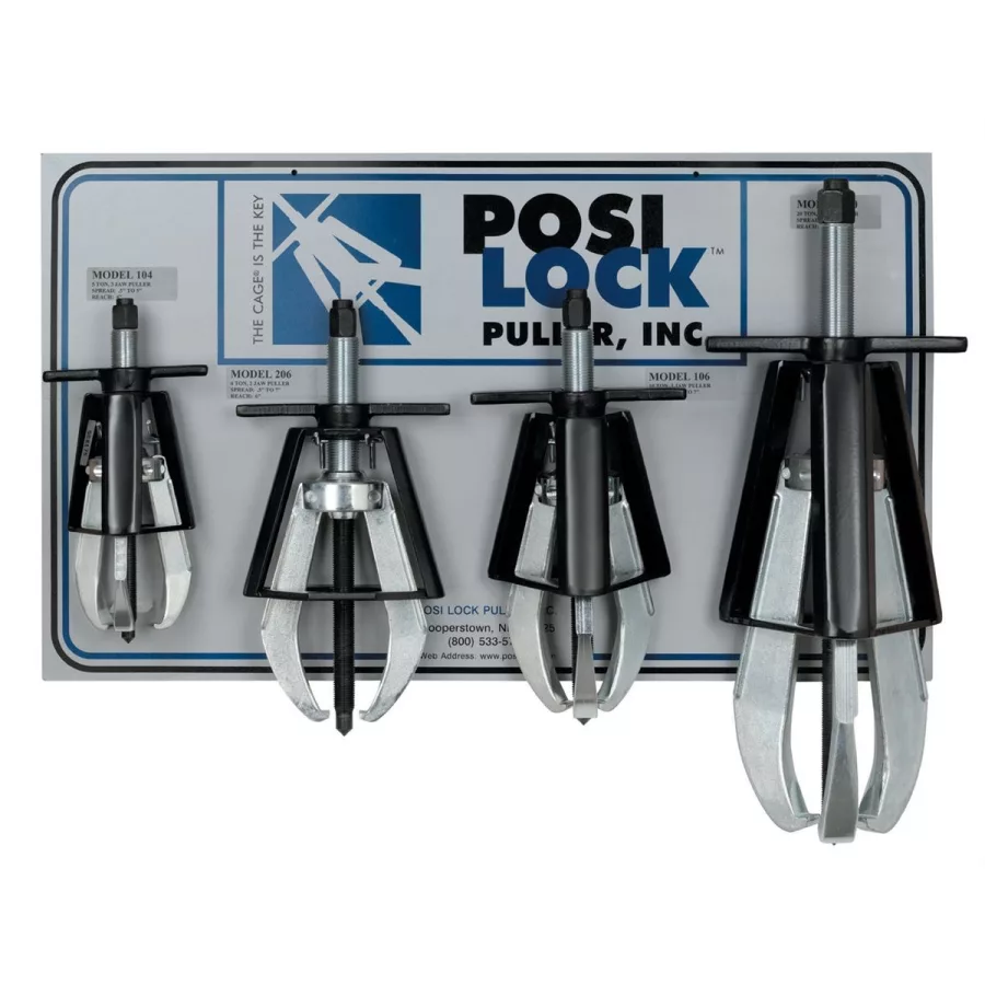 sup Posi Lock 5-20 Ton Puller Display (2 and 3 Jaw)