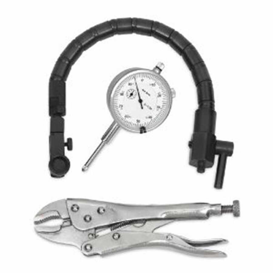 Rotor/Ball Joint Set with Locking Pliers