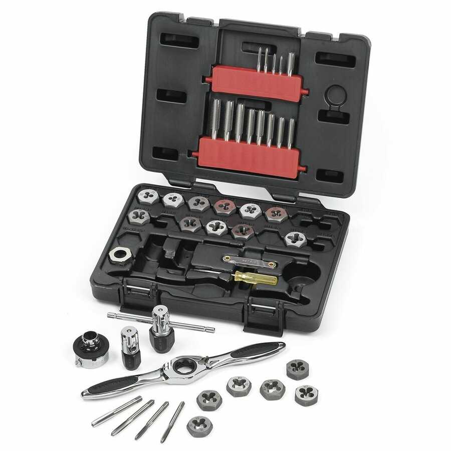 GearWrench Tap and Die Set Metric - 40-Pc