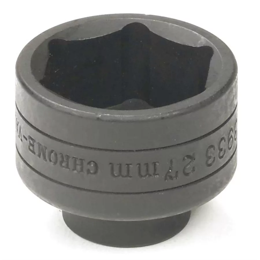3/8 In Dr Oil Filter Cap Wrench - 27mm