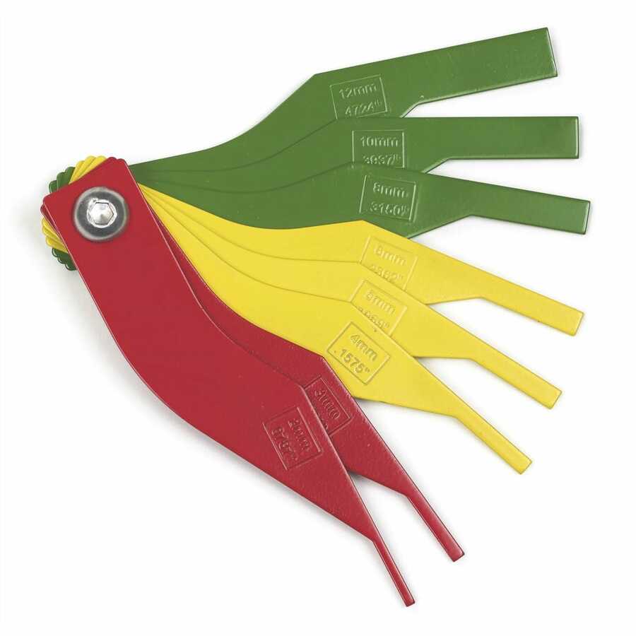 Lisle COMBINATION BRAKE LINING THICKNESS GAUGE SET [184382] [81850
