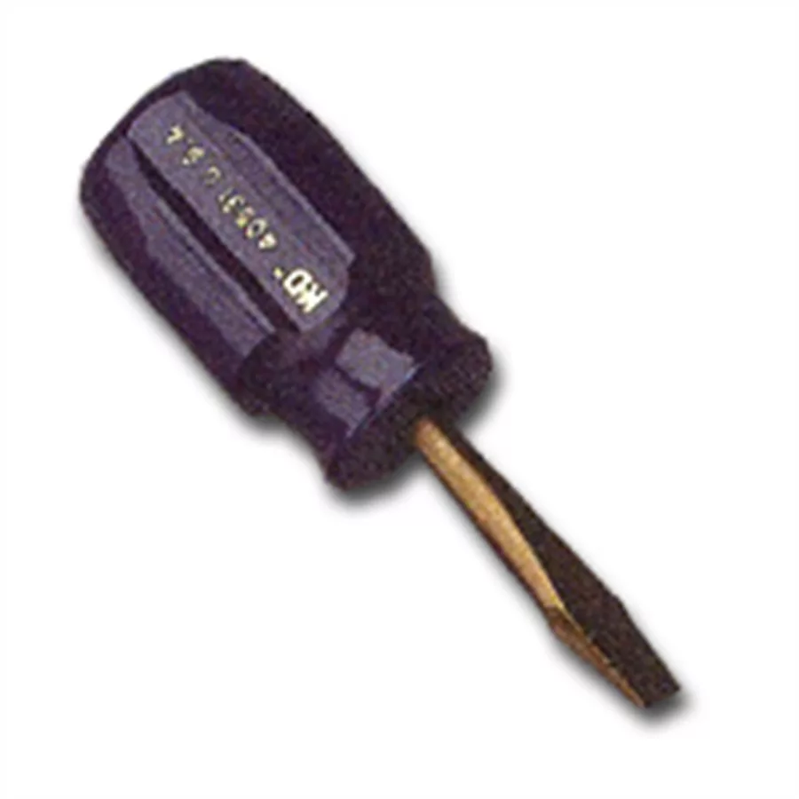 Screwdriver - Slotted Stubby - 1/4 x 1-1/2 In